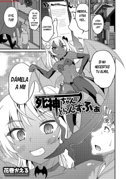 [Hanamaki Kaeru] Shinigami-chan Transfer (Otokonoko HEAVEN Vol. 48) [Spanish] [Bananare22] [Digital]
